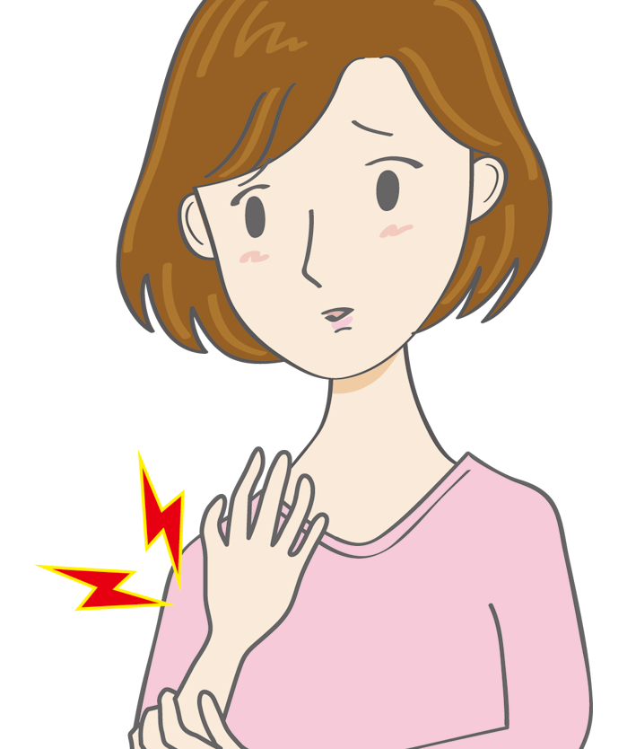 手根管症候群について