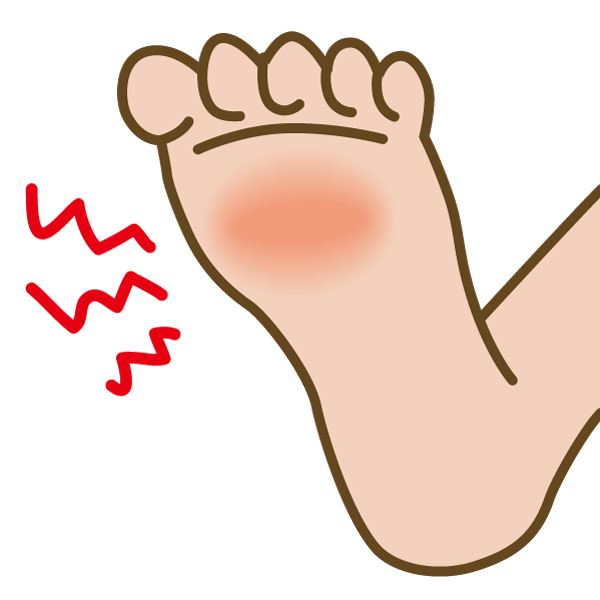 足裏の痛み