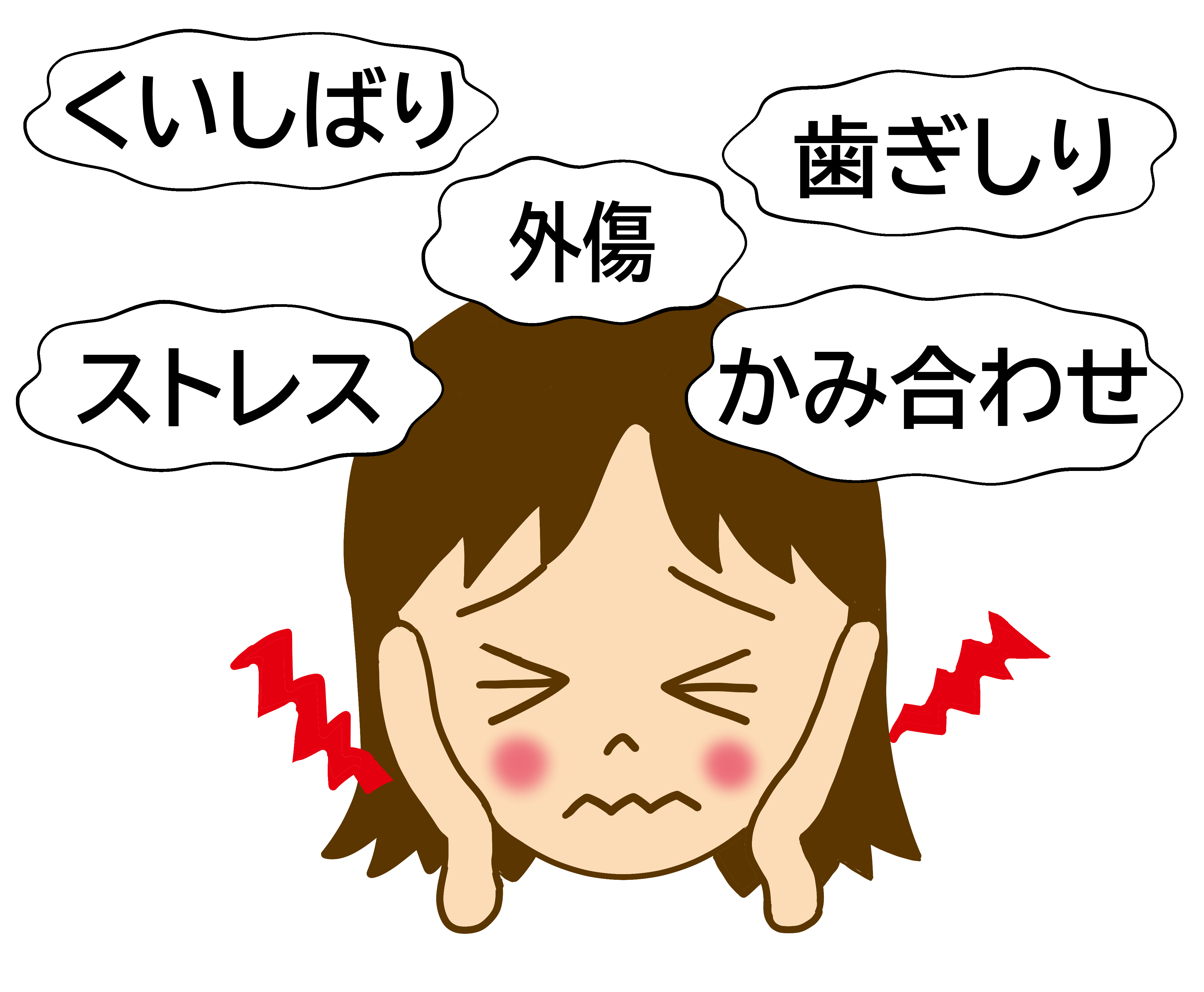 顎の痛みの原因